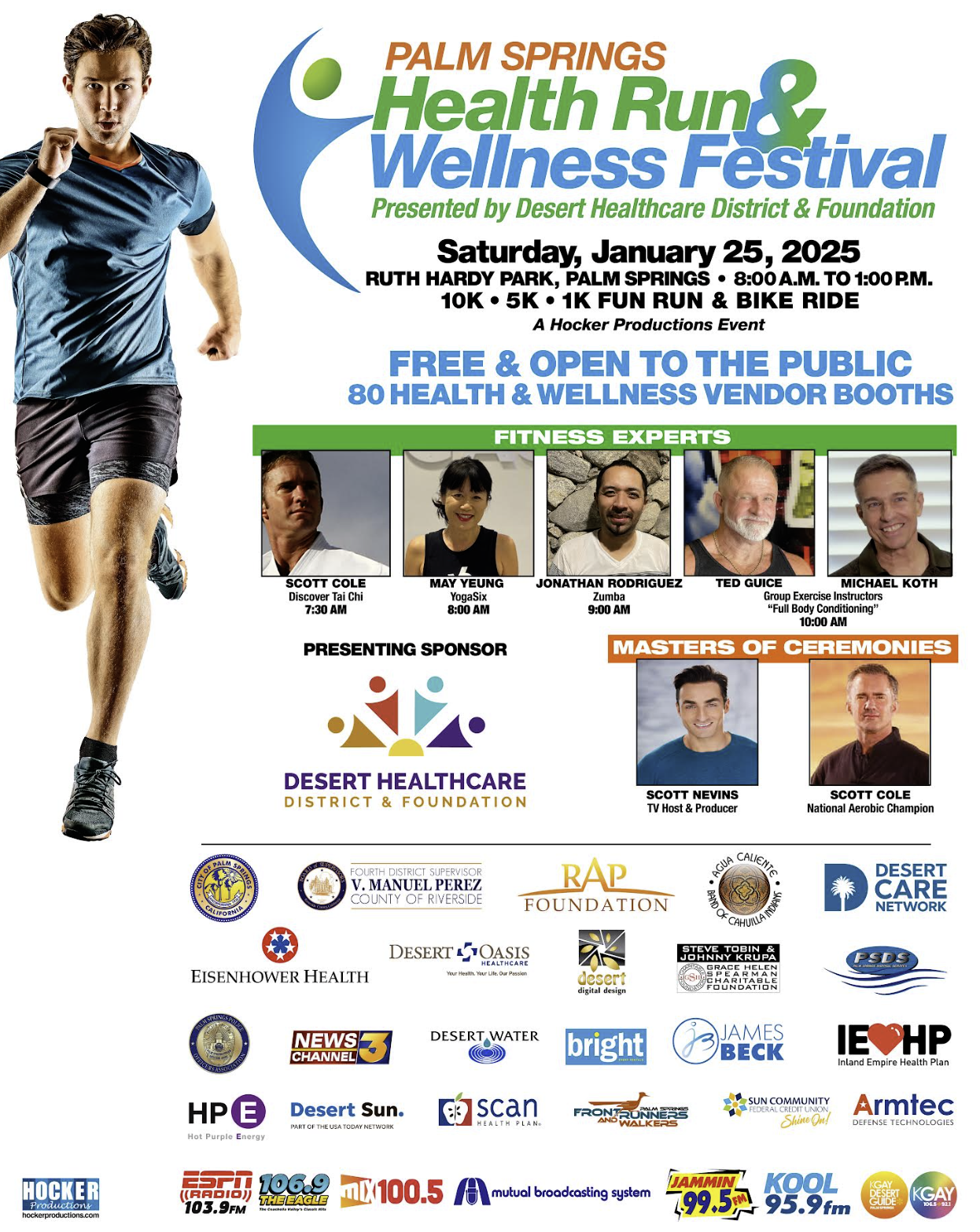 Palm Springs Health Run & Fitness Experts.